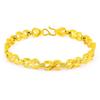 Joias de pulseira atacado banhadas a ouro 24k novas joias pulseira simples feminina pode ser enviada em nome de JH121