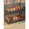 Estante Exhibidor de Cigarrillos Supermercado Tienda de Conveniencia Mostrador de Caja Estante para Cajetillas de Cigarrillos Estante de Almacenamiento Multicapa Estante para Colocar Porta Cigarrillos