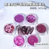 Fofo e Doce Rosa e Roxo Lã Fantasia Rosa Delicada Rosa Sal Marinho Unhas Misturadas Lantejoula Polarizada Glitter