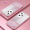 Funda con baño de purpurina para OPPO RENO8/9/10/11PRO/S16/S17E/A1/2m, funda suave