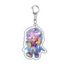 [Laminado] Chaveiro de Acrílico Caçador de Demônios Transfronteiriço Illidan Stormrage Peripheral de Anime Penduricalho de Mochila