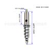 Aleación de Zinc 14*37 Tornillo de Expansión Cable de Bloqueo Combinación Rápida Reparación de Automóviles Placa de Yeso Expansión Forzada Interna Tornillo Gecko