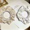 Elegantes Diademas Florales Estilo Coreano, Scrunchies de Tela a Cuadros y Lunares, Accesorios para el Cabello, Suministro Directo desde la Fábrica Fuente