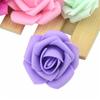 E 4cm Flores Artificiales de Espuma Cabezas de Rosa DIY Corona de Boda Caja de Regalo de Dulces Accesorios Decorativos de Flores