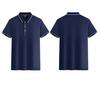 Polo de Solapa para Hombre Camiseta con Logotipo Impreso Personalizado Ropa de Trabajo para Grupo Hecha a Medida Manga Corta Publicitaria Estampado de Camiseta Cultural