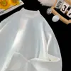 Suéter de Tricô Meia-Gola para Homens, Novo Estilo Outono e Inverno, Adequado para Combinar com Casacos e Ternos, Blusa de Manga Longa
