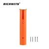 Richwits Plástico de Nylon Enlace Único Cañero para Caña de Pescar Cañero de Goma para Bote Yate Cañero para Caña de Pescar Soporte para Caña de Pescar Marina