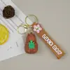 Nuevo Llavero de Capibara Transfronterizo Joyería de Dibujos Animados Colgante Lindo Capibara Caucho Suave de PVC Llavero al por Mayor