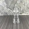 Suministro directo de fábrica 24 dientes 120ml cintura estrecha PET incoloro hombro plano transparente 17 botella para ropa de opposite sex botella para abrigo