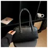 Bolsa de Ombro Retro Estilo Coreano Moda Nova Primavera/Verão 2026 Bolsa Almofada Grande Capacidade Bolsa de Ombro Texturizada Bolsa para o Dia a Dia Bolsa Feminina