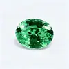 Piedras Sueltas de Zircón con Forma de Huevo, Corte de Nido de Pájaro Colorido, Gemas Azules, Amarillas, Rosas, Blancas, Joyería al por Mayor Transfronteriza