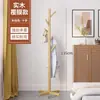 Perchero de madera maciza, perchero de pie para sala de estar, oficina, dormitorio, dormitorio, uso doméstico, colgador de ropa vertical