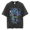 Nueva Camiseta de Hombre Dragon Ball Z Goku Vegeta Verano Oversize