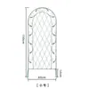 Suporte para planta trepadeira clematis estilo americano, tela de grade de ferro, suporte para flores de rosa, decoração de jardim externa estilo europeu