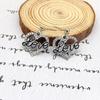 Pendientes con letras de amor y diamantes brillantes 2023, nuevos pendientes de celebridades de Internet elegantes, creativos y a la moda.