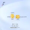 Puzuo Cor Forte Retenção Estilo Antigo Dourado Acessórios DIY com Inlay de Diamante Raio de Sol Deus da Riqueza Lingote Contas Espaçadoras Contas Soltas para Miçangas
