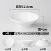 Talheres para hot pot de autoatendimento prato de carne imitação de porcelana plástico prato retangular para acompanhamentos especial para catering prato raso