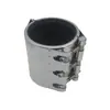 Reparador de Tubo Extensível Dobrável de Braçadeira Única em Aço Inoxidável 304, Braçadeira de Tubo para Reparo de Emergência de Tubulação de Água e Estancamento de Vazamentos