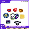 Patch de Tecido Bordado Personalizado com Logo Exclusivo Patch Autoadesivo Sem Costura Composto Velcro Adesivo Termofusível no Verso