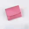 Bolsa de joyería compartimentada simple y portátil, caja de almacenamiento de anillos, bolsa pequeña portátil de viaje para pendientes y joyería