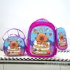 Venta al por mayor de fabricante juego de tres piezas de mochila escolar para estudiantes de primaria mochila de gran capacidad de 16 pulgadas, envío directo de una pieza mochila escolar de caparazón duro 3D