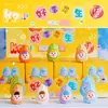Delfín de Dibujos Animados Pal de Energía Caja Sorpresa Figuritas Pequeñas Lindas de Resina Serie Más Vendida Adornos de Decoración de Escritorio Venta al por Mayor