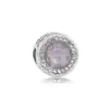 Venta Caliente Joyería Panjia acero inoxidable cuentas de agujero grande corazón de diamante completo cuentas de flor pulsera DIY con cuentas al por mayor