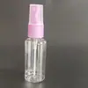 Botella de Spray Pequeña Transparente de 30 ml, Botella de Spray para Maquillaje y Perfume, Botella de Spray, Botella de Spray Pequeña de Plástico, Botella de Spray Lateral
