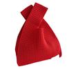 Bolsas de Regalo para Evento de Empresa 2026, Bolsas Tejidas Estilo Festivo para Mujer, Bolsos Rojos, Bolsas para Reunión Anual
