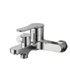 Interruptor giratorio para agua caliente y fría, grifo de ducha de dos en uno para agua caliente y fría, ducha de baño presurizada, válvula mezcladora triple oculta