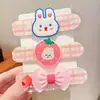 Nuevos stickers de flequillo de dibujos animados para niños, cinta mágica para niñas, herramienta de peinado para arreglar los pelos sueltos de la nuca, accesorios para el cabello, tocados