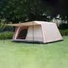 Tienda de Campaña con Toldo Dos en Uno Engrosada para Exteriores Dos Habitaciones Una Sala de Estar Protección Solar Tienda de Campaña para Acampar Venta al por Mayor en Stock