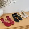 Sandálias Versáteis Estilo Minimalista Francês Verão 2026 Chinelos Elegantes Bico Redondo Abertos Salto Anabela Confortável Tira Fina Sapatos Femininos