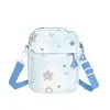 Bolso Pequeño Cruzado Nuevo Estampado de Estrellas Nailon Bolsa para Deportes al Aire Libre Mochila Pequeña de Hombro Casual de Moda con Personalidad