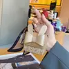 Llavero de Moño con Pedrería Llavero de Mini Bolso Colgante de Moda Portátil Accesorio para Bolsa de Auriculares Bluetooth Colgante