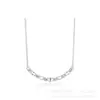 Jijia Gama Completa de Collares de Alta Calidad para Mujer, Bola de Fuego Pequeña Sencilla, Corazón Palpitante, Lágrimas del Nilo, Cadena para Clavícula al por Mayor