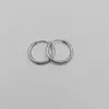 Brincos Argola Antiderrapantes Estilo Minimalista Popular Transfronteiriços, Exclusivamente para Vendas Transfronteiriças, Direto do Fabricante, Brincos de Aço Inoxidável