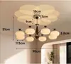 Lustre de Sala de Estar Estilo Vintage Francês Lâmpada Caqui 2026 Novo Designer Retrô Iluminação de Hall de Alta Qualidade Espectro Completo