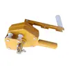 Huaxia Invernadero Amigos Película para Invernadero Rodillo Máquina Enrolladora Manual Accesorios para Invernadero Agrícola Ventilación Rodillo de Película Manivela Superior para Verduras