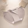Pantaletas de Algodón Puro 10A con Refuerzo Antibacteriano para Mujer, Transpirables y Cómodas, Panties Deportivos de Triángulo de Corte Alto sin Costuras para Niñas