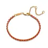 El éxito de ventas de este año Pulsera tejida a mano coreana de plata de ley 925 con hilo rojo francés rojo para parejas