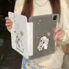 Conejito Salvaje Otoño Adecuado para Funda de Tableta Apple iPad Air con Ranura para Lápiz Mini Cubierta Protectora Pro Dibujos Animados 11ª Generación