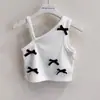 25 Nueva Camisola Dulce con Lazo para Niñas de Verano para Bebé Niña sin Mangas Asimétrica Personalizada Estilo Caliente Top sin Espalda