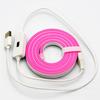 Luz USB de 5 V con interruptor, luz de neón LED de bajo voltaje, interruptor de inducción de barrido manual, forma de tira de luz de neón flexible