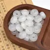 Cuentas de Resina con Purpurina de Cielo Estrellado Cuentas de Agujero Grande Cuentas de Rueda de Ábaco Cuentas para Hilo Cadena de Teléfono DIY Accesorios para Tejer Ropa Bolsas