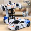 Modelo de coche para niños coche deportivo soldados coche de deformación por impacto juguete de coche de inercia niño 8 a 12 regalo juguetes
