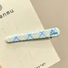 Pinza para el Cabello Estilo Coreano Retro Estampado de Leopardo para Mujer Horquilla Exquisita de Gama Alta Clip BB Dulce Dopamina Clip para Flequillo Lateral Accesorios para el Cabello