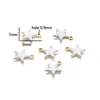 Colgante de Acero Inoxidable 18K Colorido Luna Estrella Cruz para Collar Pulsera Accesorios de Colgante Joyería