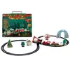 Fornecimento transfronteiriço de brinquedo de carro elétrico para meninos trem elétrico de trilho brinquedo trem de Natal elétrico infantil comércio exterior novo