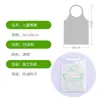 Delantal Transparente de Plástico Desechable para Restaurantes de Hot Pot y Langosta, Uso en Cocina y Catering, Protección Impermeable y a Prueba de Aceite